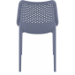 Комплект пластиковых стульев Siesta Contract Air Set 2 стеклопластик темно-серый Фото 7