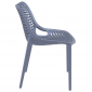 Комплект пластиковых стульев Siesta Contract Air Set 4 стеклопластик темно-серый Фото 6