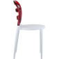 Комплект пластиковых стульев Siesta Contract Miss Bibi Set 2 стеклопластик, поликарбонат белый, красный Фото 10