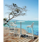 Комплект пластиковых барных стульев Siesta Contract Air Bar 75 Set 2 стеклопластик белый Фото 17