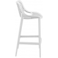 Комплект пластиковых барных стульев Siesta Contract Air Bar 75 Set 4 стеклопластик белый Фото 6