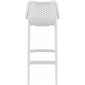 Комплект пластиковых барных стульев Siesta Contract Air Bar 75 Set 4 стеклопластик белый Фото 7