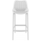 Комплект пластиковых барных стульев Siesta Contract Air Bar 75 Set 4 стеклопластик белый Фото 5