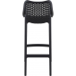 Комплект пластиковых барных стульев Siesta Contract Air Bar 75 Set 2 стеклопластик черный Фото 8