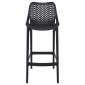 Комплект пластиковых барных стульев Siesta Contract Air Bar 75 Set 2 стеклопластик черный Фото 4