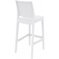 Комплект пластиковых барных стульев Siesta Contract Maya Bar 75 Set 4 стеклопластик белый Фото 8
