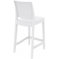 Комплект пластиковых полубарных стульев Siesta Contract Maya Bar 65 Set 4 стеклопластик белый Фото 8