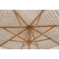 Зонт садовый плетеный Tagliamento Boho Macrame бук, хлопок натуральный Фото 4