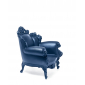 Кресло пластиковое Magis Magis Proust полиэтилен синий Фото 4