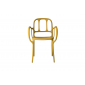 Кресло пластиковое Magis Mila полипропилен, стекловолокно желтый Фото 4