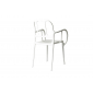 Кресло пластиковое Magis Mila полипропилен, стекловолокно белый Фото 5