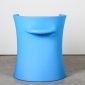 Кресло пластиковое детское Magis Trioli полиэтилен синий Фото 16