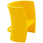 Кресло пластиковое детское Magis Trioli полиэтилен желтый Фото 1