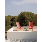 Лаунж-кресло пластиковое с подушкой Nardi Net Lounge стеклопластик, акрил коралловый, розовый Фото 10
