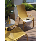 Лаунж-кресло пластиковое с подушкой Nardi Net Lounge стеклопластик, акрил горчичный, горчичный Фото 10