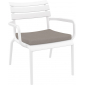 Подушка для кресла Siesta Contract Paris Lounge полиэстер светло-коричневый Фото 4