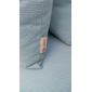 Лаунж-диван плетеный Tagliamento Samui алюминий, роуп, ткань бежевый, белый, бирюзовый Фото 3