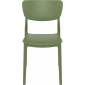 Комплект пластиковых стульев Siesta Contract Monna Set 2 стеклопластик оливковый Фото 6