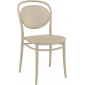 Комплект пластиковых стульев Siesta Contract Marcel Set 2 стеклопластик бежевый Фото 5