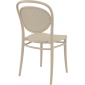 Комплект пластиковых стульев Siesta Contract Marcel Set 2 стеклопластик бежевый Фото 7