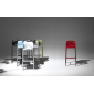 Комплект пластиковых полубарных стульев Nardi Lido Mini Set 2 стеклопластик красный Фото 11