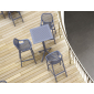 Комплект пластиковых барных складных столов Siesta Contract Sky Folding Bar Table 60 Set 2 сталь, пластик темно-серый Фото 15