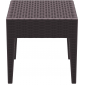 Комплект плетеных столиков для шезлонга Siesta Contract GT 1009 Set 2 стеклопластик коричневый Фото 5