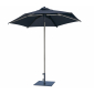 Зонт профессиональный Scolaro Lido Titanium алюминий, акрил титан, антрацит Фото 12