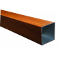 Зонт профессиональный 3х3 м Scolaro Galileo Wood алюминий, акрил имитация ироко, слоновая кость Фото 8
