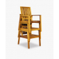 Кресло деревянное Tagliamento Didim ироко Фото 4