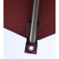 Зонт профессиональный Scolaro Napoli Standard алюминий, акрил антрацит, серо-коричневый Фото 5