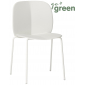 Стул пластиковый Scab Design Mentha Go Green сталь, технополимер лен Фото 1