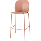 Стул пластиковый барный Scab Design Mentha Go Green сталь, технополимер карамельный Фото 5