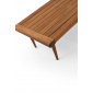 Комплект деревянной плетеной мебели Tagliamento Knob ироко, роуп, ткань Фото 11