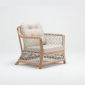 Комплект плетеной мебели Tagliamento Melisa каштан, искусственный ротанг, олефин Фото 7