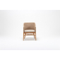Кресло деревянное плетеное с подушкой Tagliamento Fungo каштан, искусственный ротанг, олефин Фото 4