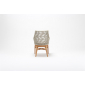Кресло деревянное плетеное с подушкой Tagliamento Hyac каштан, искусственный ротанг, олефин Фото 6