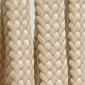 Диван плетеный с подушками RosaDesign Dakota тик, алюминий, роуп, полиэстер натуральный, жемчужный белый, серебристая тортора Фото 8