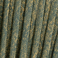 Шезлонг-лежак деревянный плетеный RosaDesign Dakota тик, алюминий, роуп натуральный, пустынный микс Фото 7