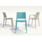 Комплект пластиковых стульев PAPATYA Joy-S Set 2 стеклопластик голубой Фото 5