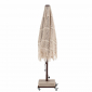 Зонт профессиональный Ø2.5 м THEUMBRELA SEMSIYE EVI Avocado Boho алюминий, полиэфирный шнур бежевый Фото 10