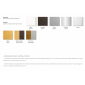 Зонт профессиональный Fim Ischia тик, алюминий, акрил коричневый, серебристый, оранжевый Фото 5