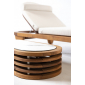 Столик деревянный кофейный WArt Spain ироко, HPL натуральный Фото 9