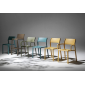 Комплект пластиковых стульев Nardi Trill Bistrot Set 2 стеклопластик агава Фото 6