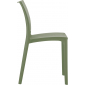 Комплект пластиковых стульев Siesta Contract Maya Set 2 пластик оливковый Фото 4
