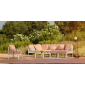 Кресло пластиковое с подушками Nardi Komodo Poltrona стеклопластик, акрил белый, розовый Фото 4