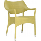Кресло плетеное JANUS et Cie Amari алюминий, искусственный ротанг бамбуковый зеленый Фото 1