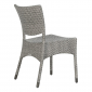 Стул плетеный JANUS et Cie Amari алюминий, искусственный ротанг дымчатый Фото 5