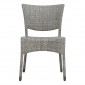 Стул плетеный JANUS et Cie Amari алюминий, искусственный ротанг дымчатый Фото 8