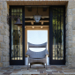 Кресло лаунж плетеное JANUS et Cie Amari алюминий, искусственный ротанг известняковый Фото 10